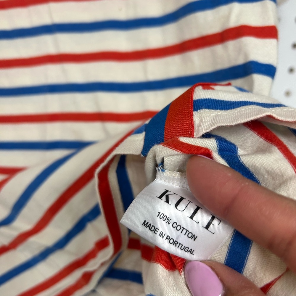 Kyle The Modern White True Poppy
Women's Striped T-Shirt - Picture 5 of 5
